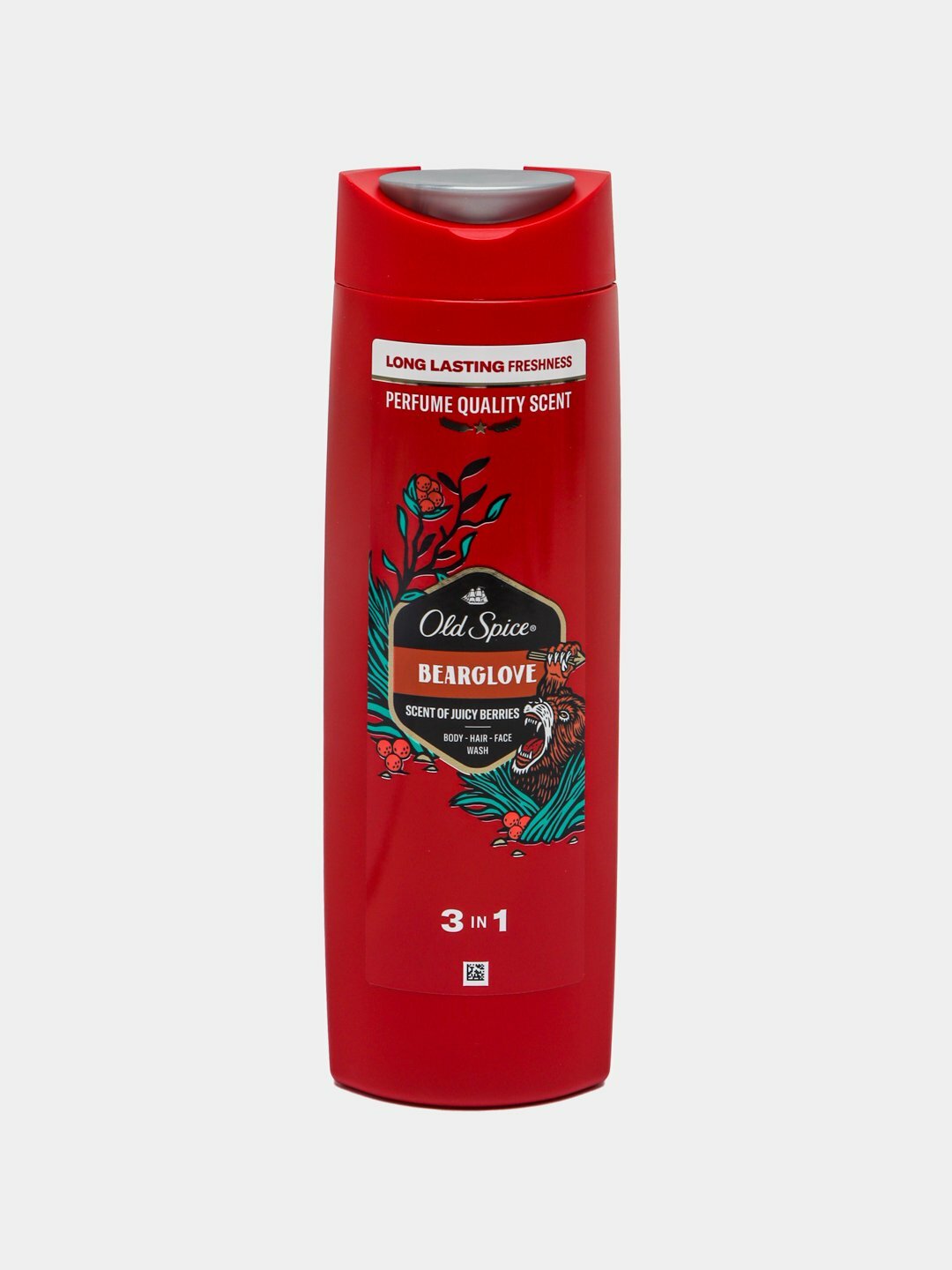 Гель для душа и шампунь Old Spice Bearglove 3 в 1, для всех типов кожи, 400 мл — фото 1