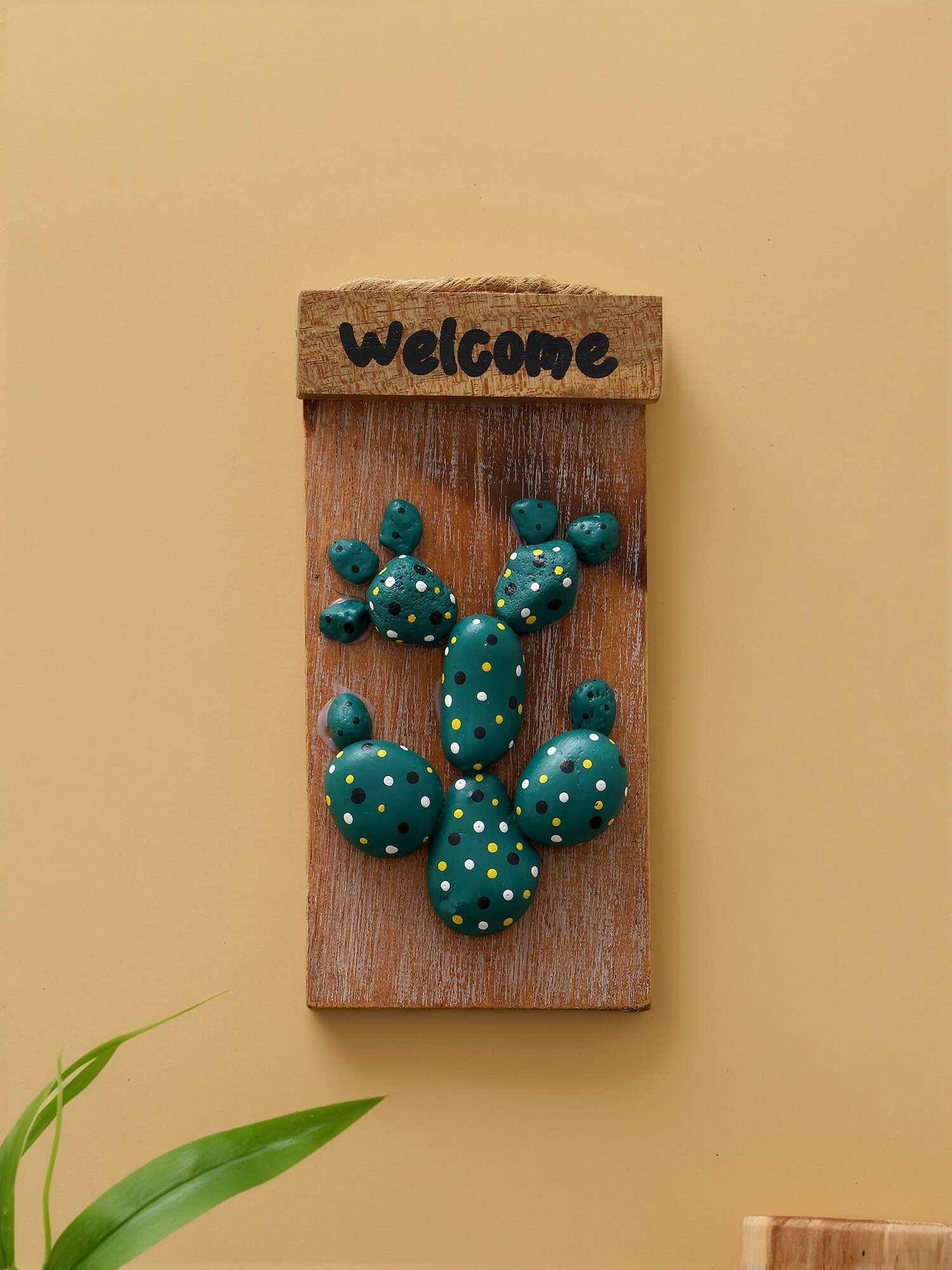 Панно «Кактус» 20×3×10.5 см дерево албезия