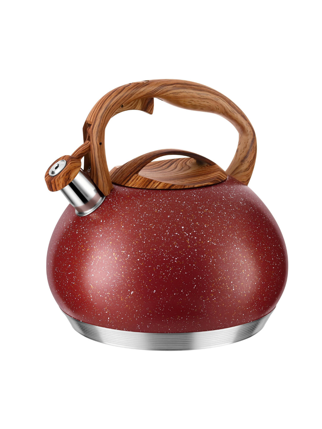 Haus Roland нержавеющий стальной чайник 5 литров, 4 цвета - Красный