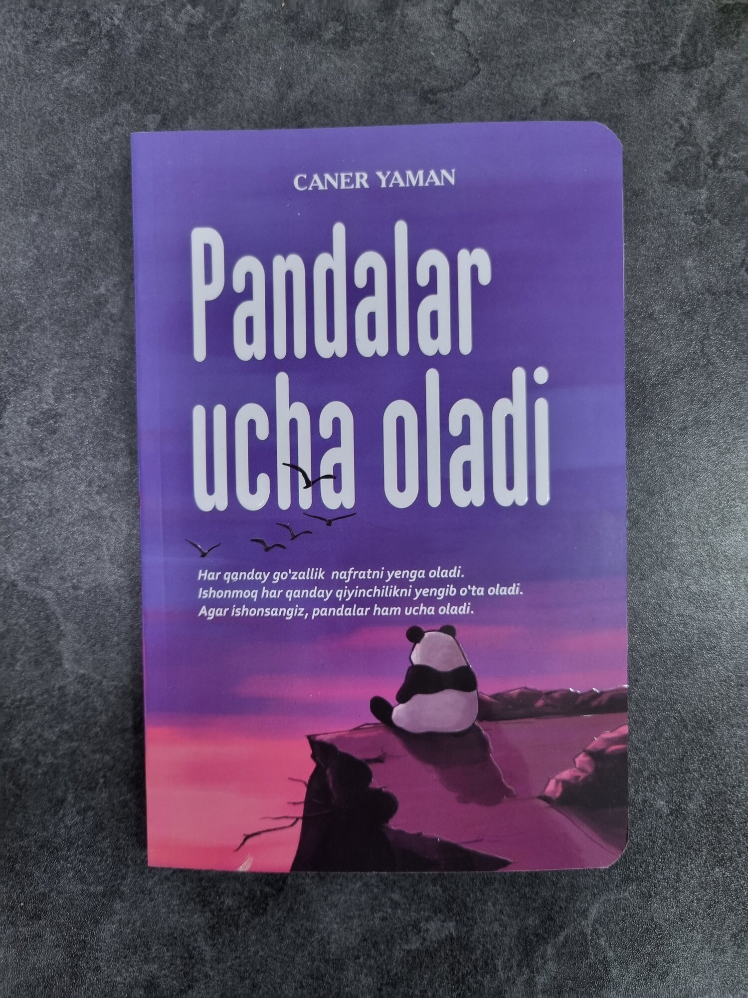 Pandalar ucha oladi, Caner Yaman, Книга на узбекском языке, A5 формат