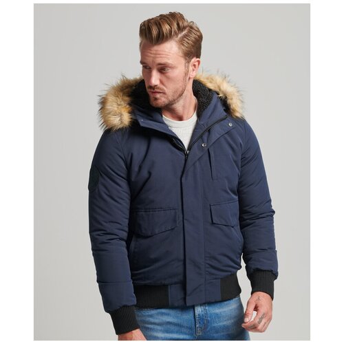 фото Бомбер superdry everest bomber пол мужской, цвет черный, размер s