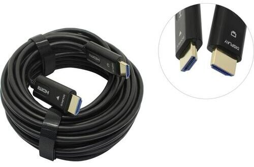 Кабель оптический Active Optical HDMI to HDMI (19M -19M) 10м ver2.0, 18Gbps, 3D, HDCP2.2, HDR10