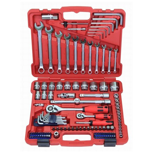 Набор инструмента Perfect Tools (Тайвань) 122 предмета (1/2“ и 1/4“) PT-S4122A-BS1 , 1 шт.