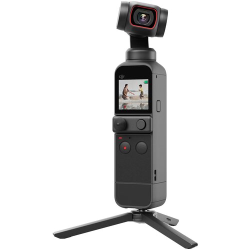 Экшн-камера DJI Pocket 2 Creator Combo, 64МП, 3840x2160, 875 мА·ч, черный