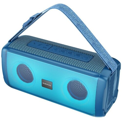 Колонка портативная Borofone BR26 Daring Bluetooth цвет синий 152900₽
