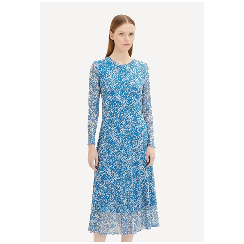 Платье TOM TAILOR для женщин синее, размер XS (40)