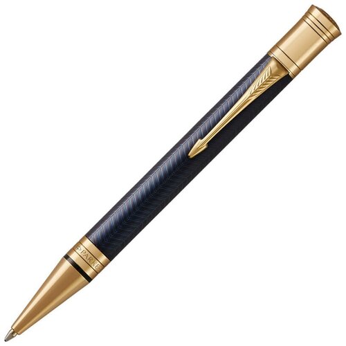 PARKER шариковая ручка Duofold K307, 1931373, черный цвет чернил, 1 шт. parker шариковая ручка duofold k307 1931373 черный цвет чернил 1 шт