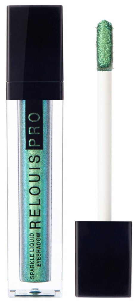 Relouis Тени для век Pro Sparkle Liquid 35 miracle green