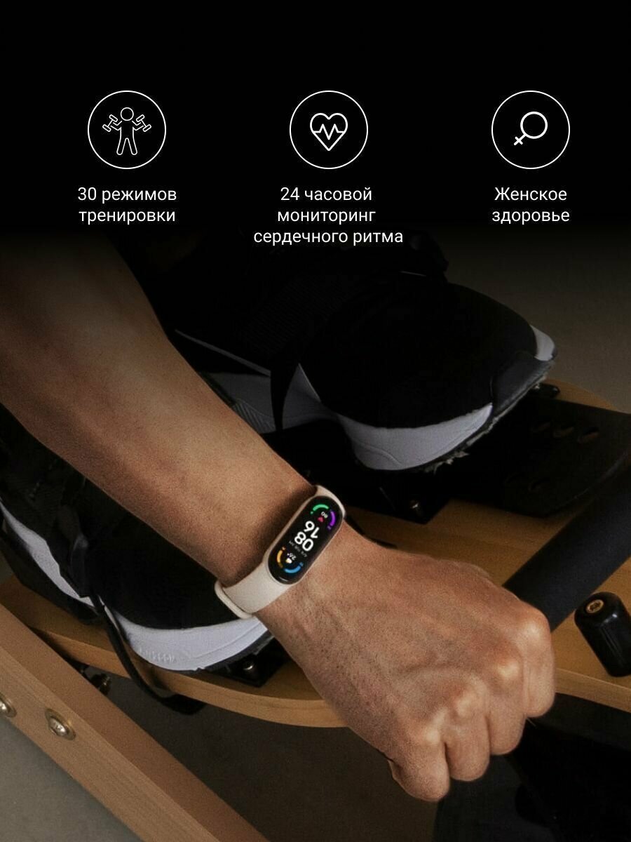 Смарт-браслет Xiaomi Mi Smart Band 6 NFC, черный - фото №15