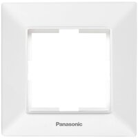 Рамка Panasonic Arkedia Slim WNTF08012WH-RU декоративная 1x пластик белый (упаковка: 1 штука)