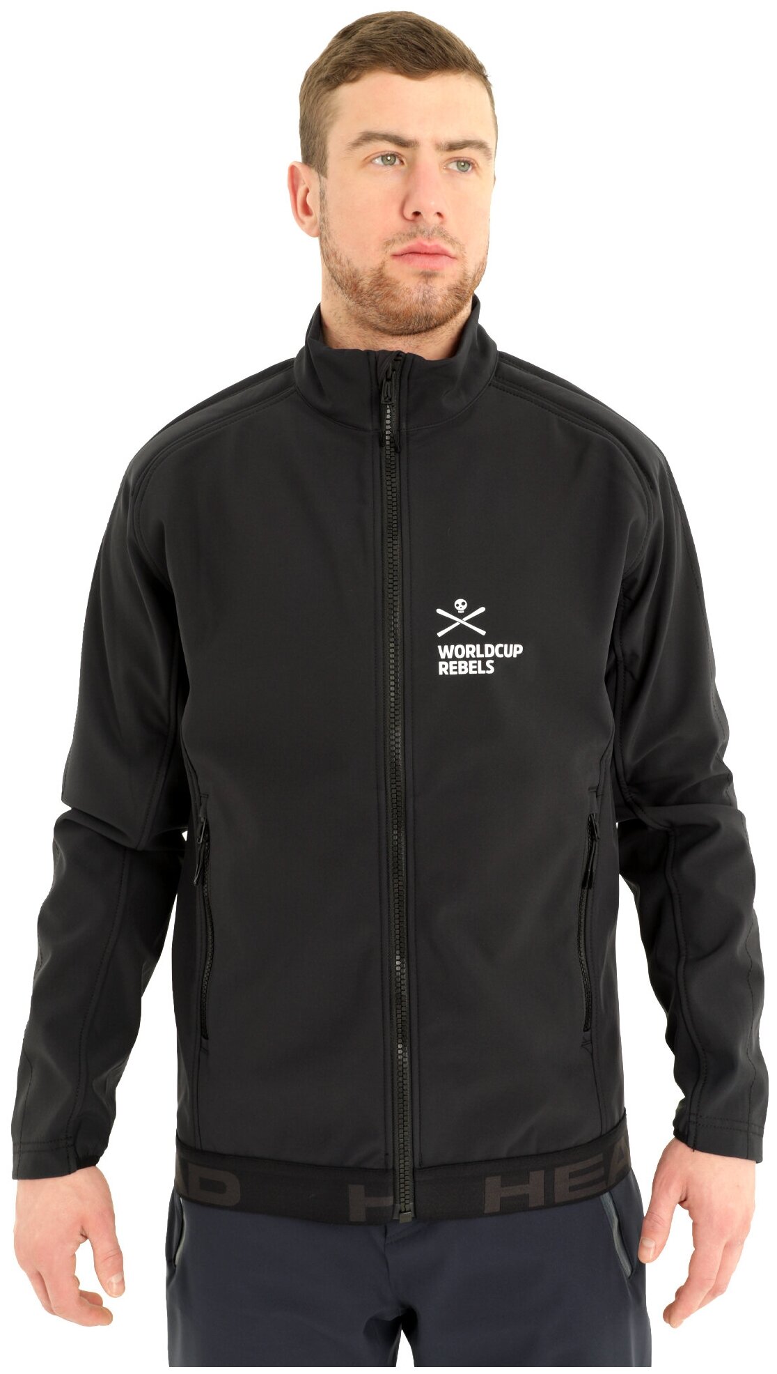 Футболка с длинным рукавом горнолыжная HEAD Race Softshell Black (US:M) 