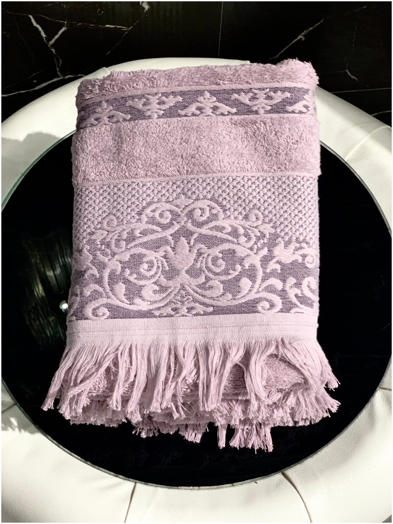 EVRAHOME Турецкие полотенца премиум класса 100% хлопок натуральное без примесей набор 3 шт, подарки на 8 марта - фотография № 1