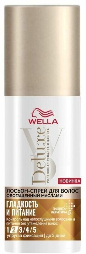 Wella Deluxe Гладкость и Питание Лосьон-спрей для волос