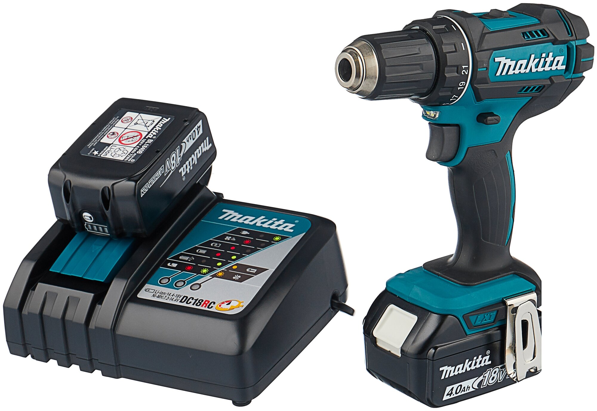 Аккумуляторная дрель-шуруповерт Makita DDF482RME - фотография № 7