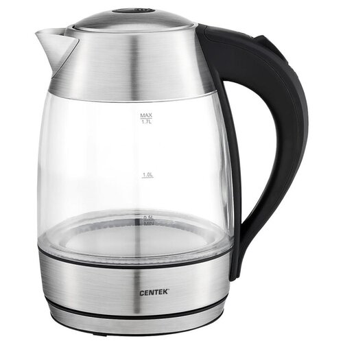 Чайник Centek CT-0012 стекло 17л 2200Вт двойные стенки LED 443700₽