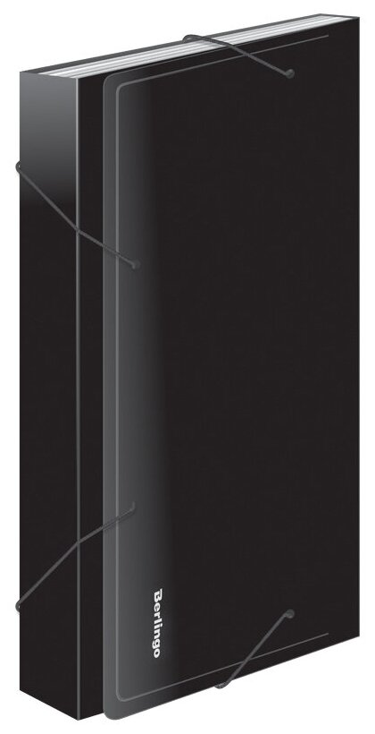 Berlingo Папка на резинке Standard  А4, 13 отделений, пластик 700 мкм, черный