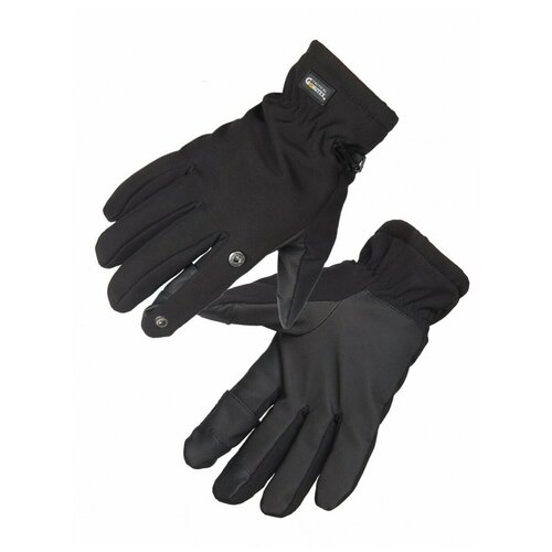 фото Перчатки тактические нейлоновые gongtex 3m-thinsulate tactical gloves для влажной и холодной погоды арт cglv-0002t, цвет черный (black)