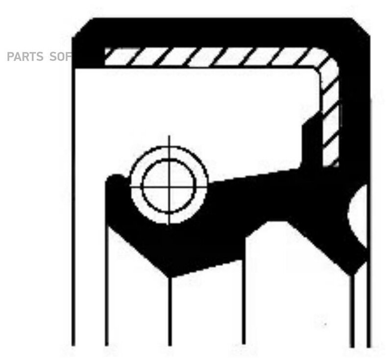 CORTECO 19019975B Сальник дифференциала
