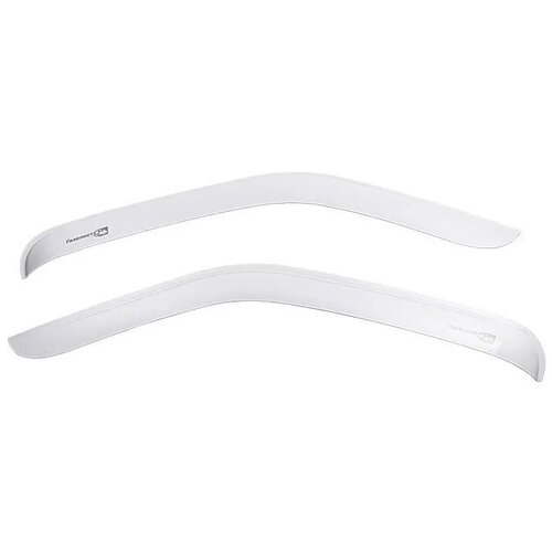 Дефлектор окон (ветровик) Газелист52 длинный, накладной для Газель 3302 белый, 2 шт G.9009000-08