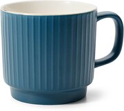 Кружка, чашка фарфоровая APOLLO "Matt" 400 мл синяя