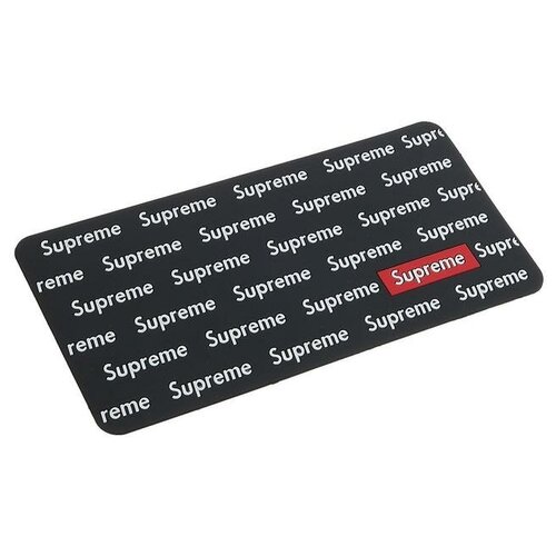 Коврик противоскольязщий 30?15 см, Supreme, черный