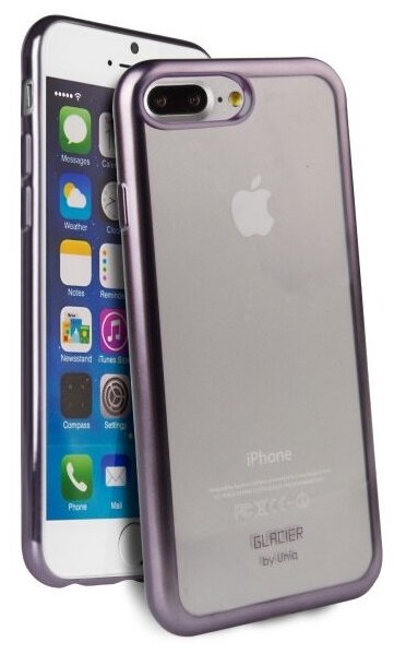 Чехол для iPhone 7\8 Plus Uniq Glacier Frost (серый)