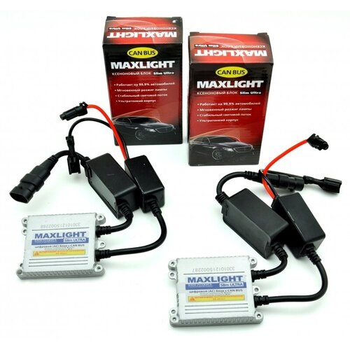Комплект ксенона MaxLight Slim Ultra НB4 (9006) 6000К