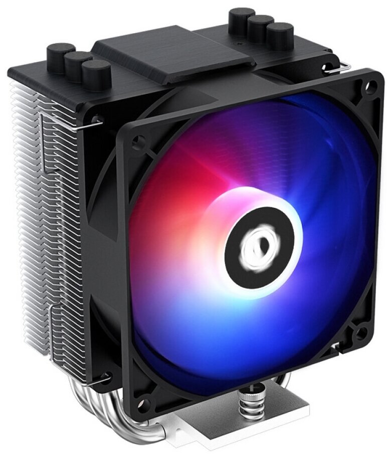 Вентилятор для процессора ID-Cooling SE-903-XT (130W, 4пин, 115x/1200/1700/AM4, 14-25.8дБ,500-2200об/мин, Al+тепл. трубки)
