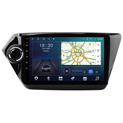 Магнитола CRS-300 Киа Рио 2 Kia Rio 2011-2015 - Android 11 - Процессор 8 ядерный - Carplay - DSP 36 полос - 4G(Sim)