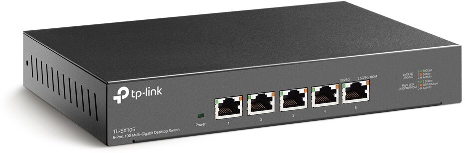 TP-Link TL-SX105 5-портовый настольный коммутатор 10 Гбит/с