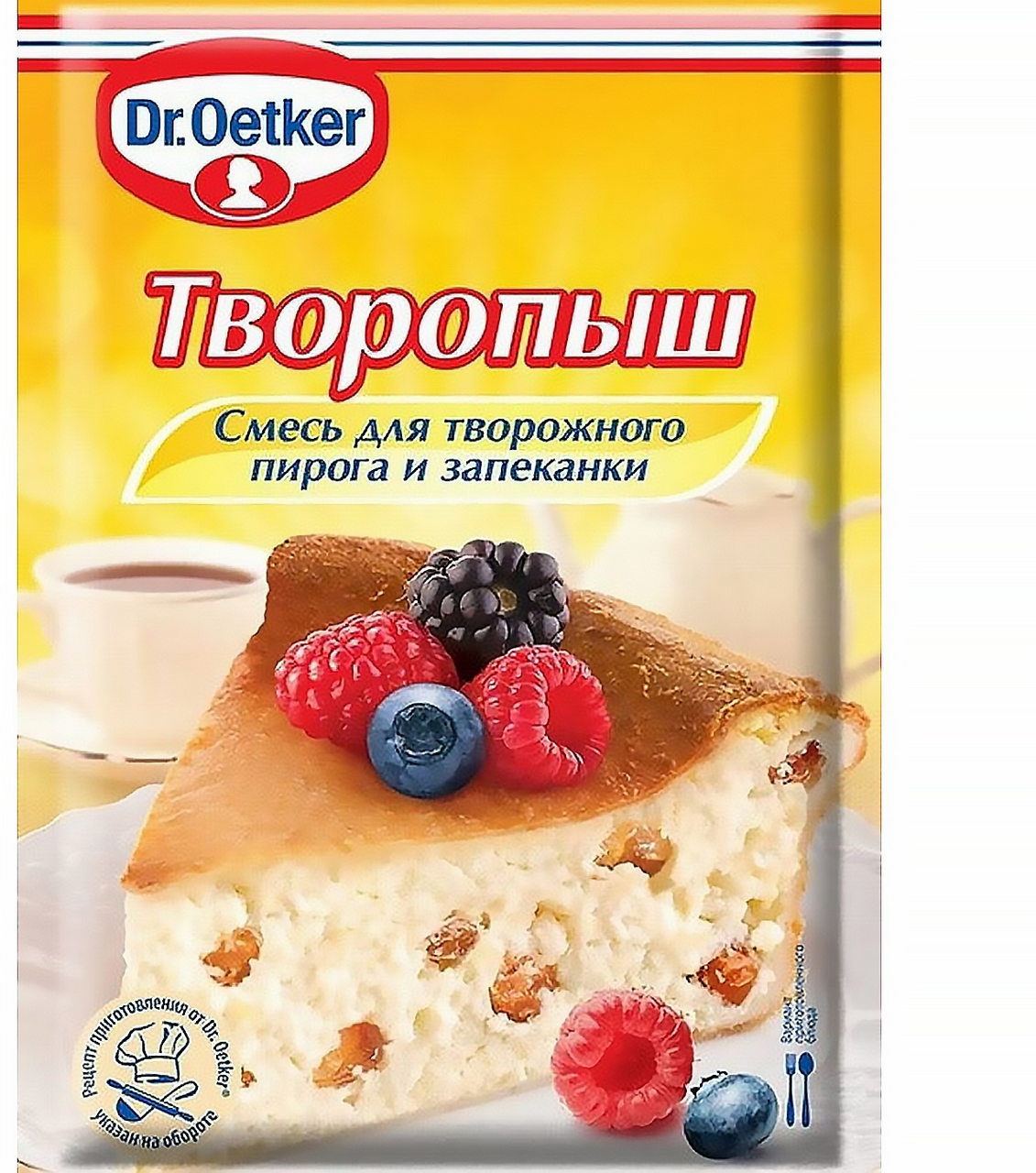 Смесь Dr. Oetker Творопыш для творожного пирога и запеканки 60 г