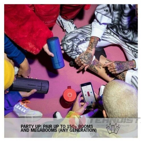 Портативная акустическая система Ultimate Ears Boom 3, красный