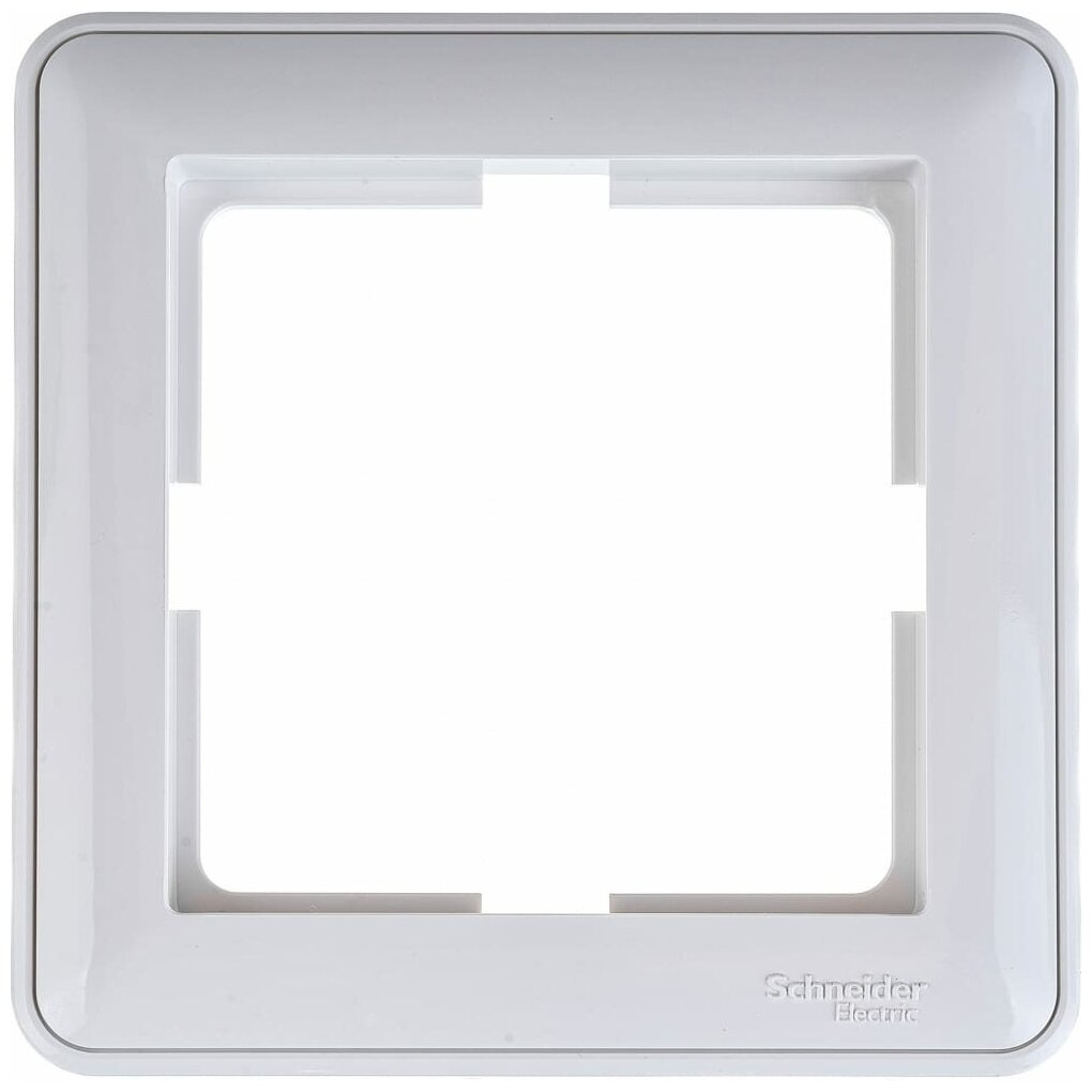 фото Рамка 1-м W59 бел. Systeme Electric KD-1-18 (КД-1-18)