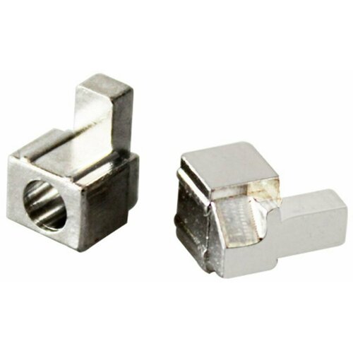 Металлическая застежка для Joy-con Nintendo switch Застежки пара 2 штуки левая и правая серебристые 390₽