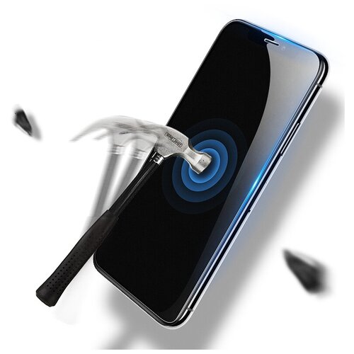 Защитное противоударное стекло MyPads на Xiaomi Redmi 3 с олеофобным покрытием