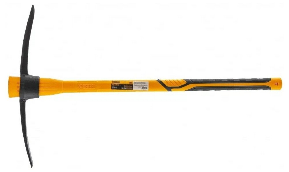 фото Кирка Denzel 2000 г, узкая, фиберглассовая обрезиненная рукоятка 900 мм 21835