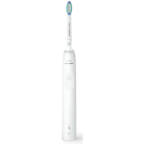 Звуковая зубная щетка Philips Sonicare 3100 series HX3681 белый 653200₽