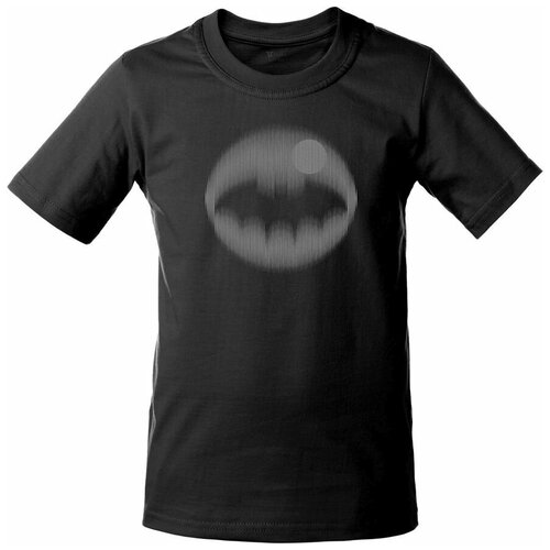 фото Футболка принтэссенция, размер 6 (106-116), черный