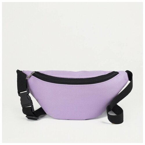 Сумка поясная ЗФТС, фиолетовый сумка поясная disney повседневная текстиль регулируемый ремень фиолетовый