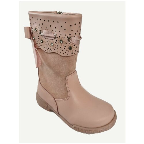 фото Сапоги , размер 24, розовый нет бренда