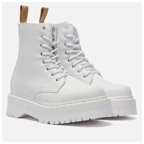 Женские ботинки Dr. Martens Vegan Jadon II Mono Kemble Platform белый, Размер 40 EU