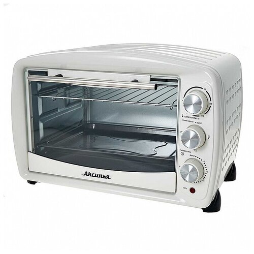 Эл духовка аксинья КС-5700 белая 36л 1750 Вт4 нагрев элем1 противень решетка таймер термостат 520000₽