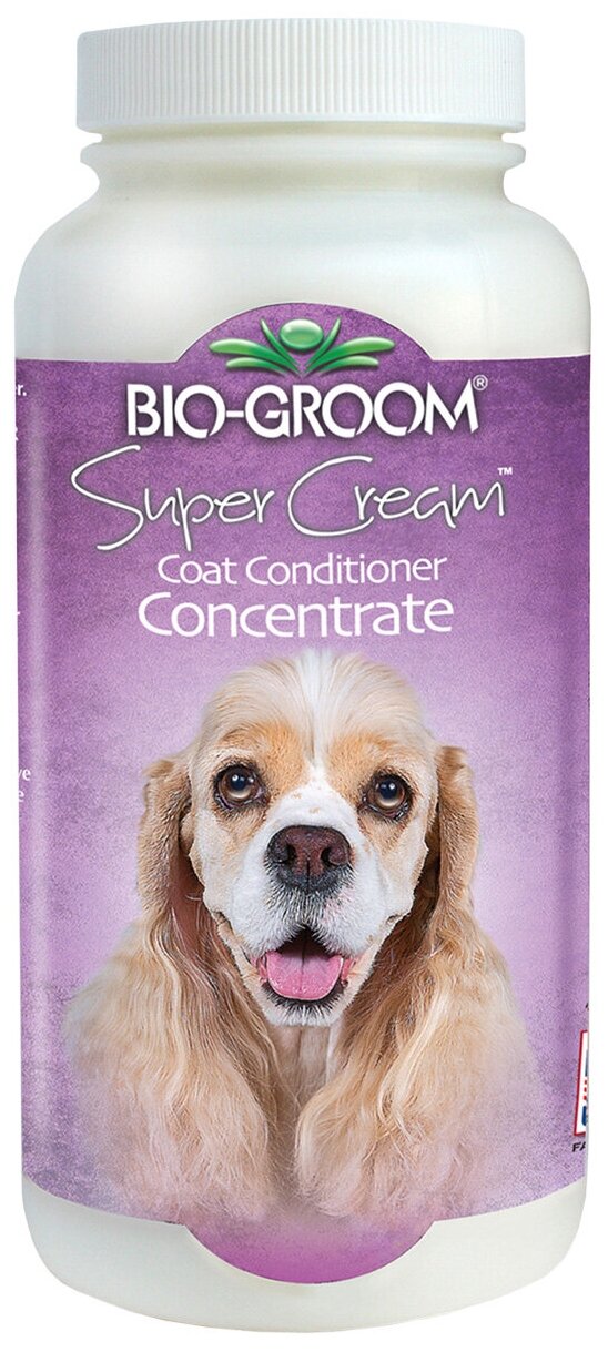 BIO-GROOM SUPER CREAM крем кондиционер для собак и кошек концентрированный 454 гр (1 шт)