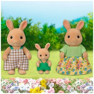 Игровой набор Sylvanian Families Семья кроликов 5372