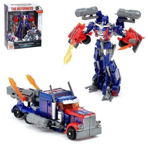 Робот «Автобот», трансформируется, с оружием, цвет синий