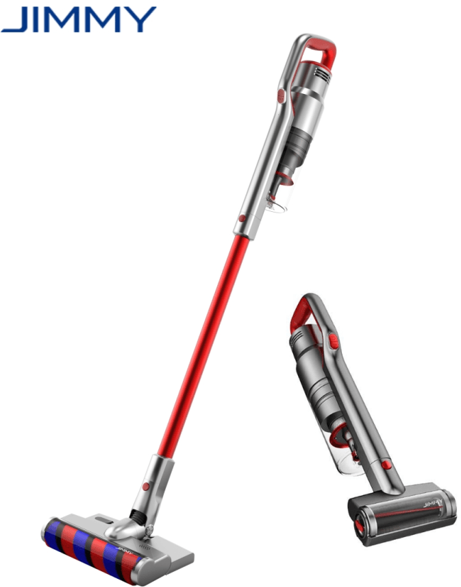 Вертикальный пылесос Jimmy Jimmy JV65 Graphite+Red with mopping kit Cordless Vacuum Cleaner+charger