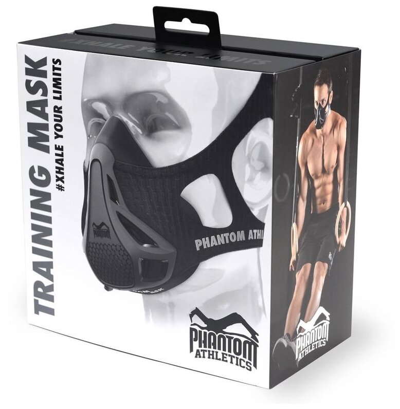 Тренировочная маска Phantom Athletic Phantom Training Mask черный