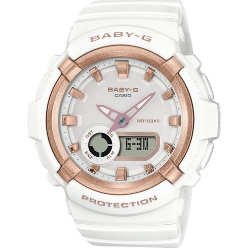 Наручные часы CASIO Baby-G BGA-280BA-7A, белый, золотой