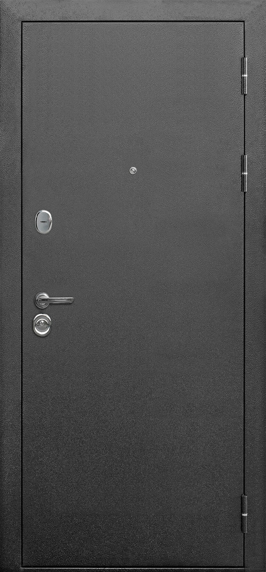 Входная дверь 9 см Серебро Лиственница беж Царга NEW (960мм) левая - фотография № 2