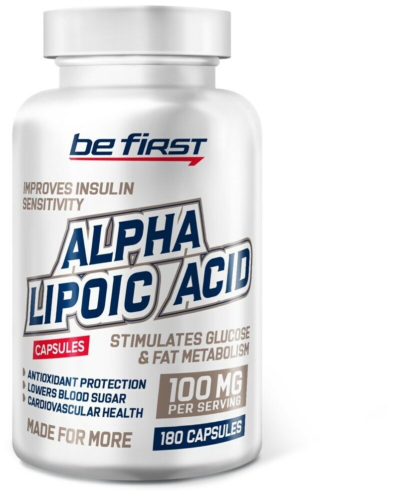 Be First Alpha lipoic acid (180капс)